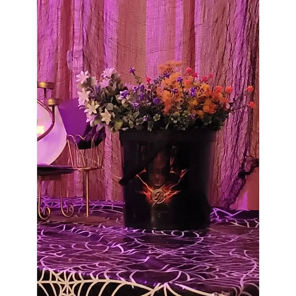 Artificial flowers white or pink